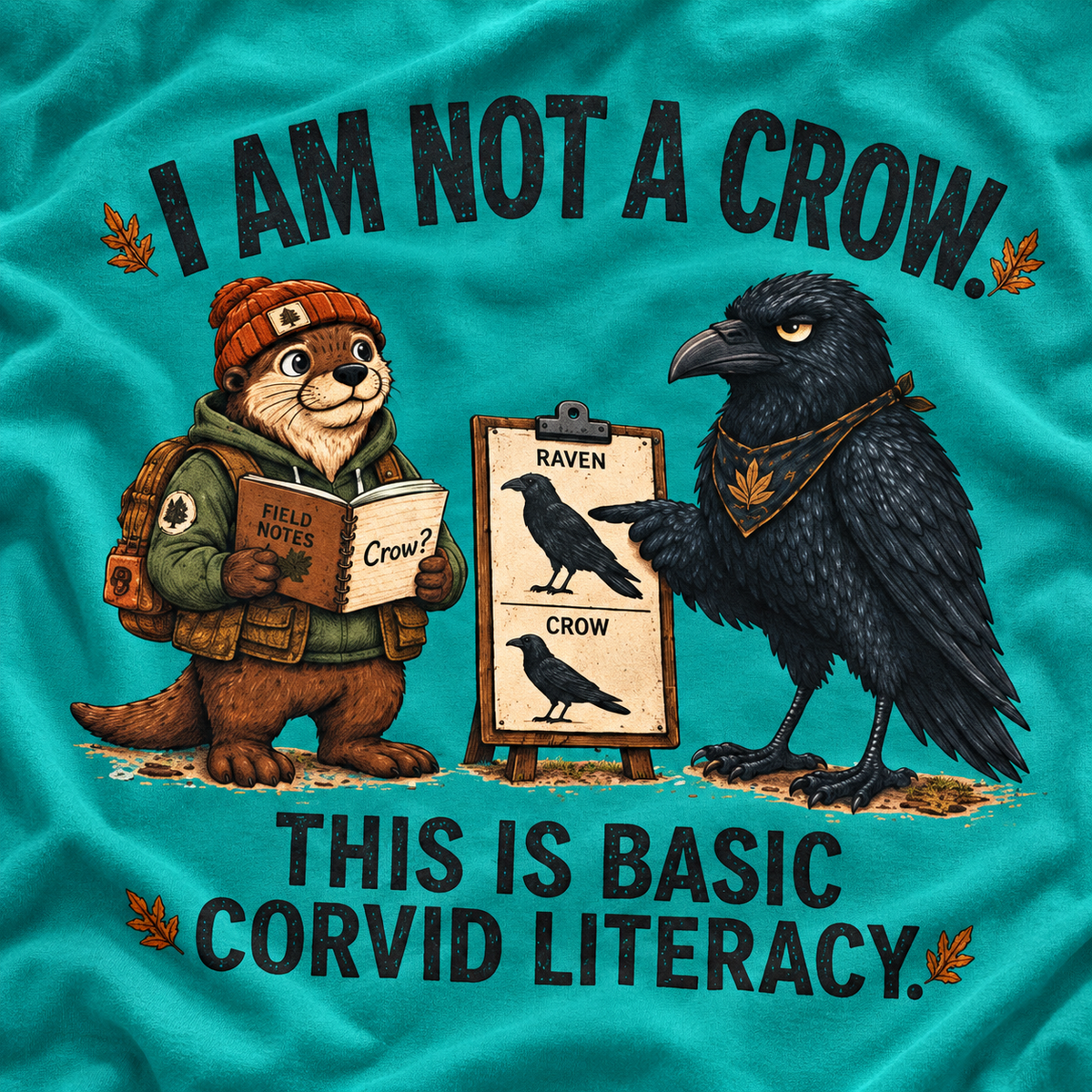 I am Not a Crow Otto and Echo T‑Shirt