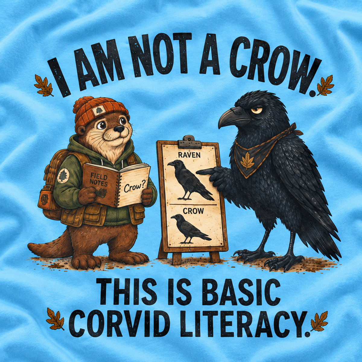 I am Not a Crow Otto and Echo T‑Shirt