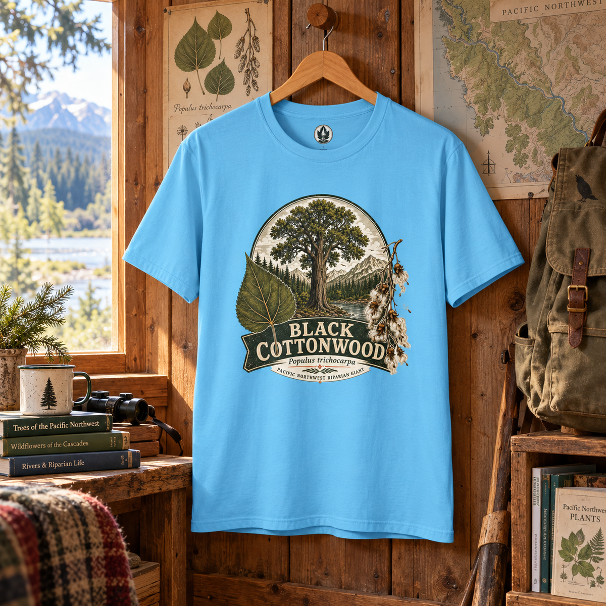 Black Cottonwood, Populus trichocarpa T‑Shirt