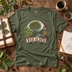 Red Alder, Alnus rubra T‑Shirt