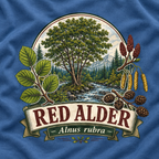 Red Alder, Alnus rubra T‑Shirt