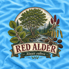 Red Alder, Alnus rubra T‑Shirt