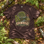 Red Alder, Alnus rubra T‑Shirt