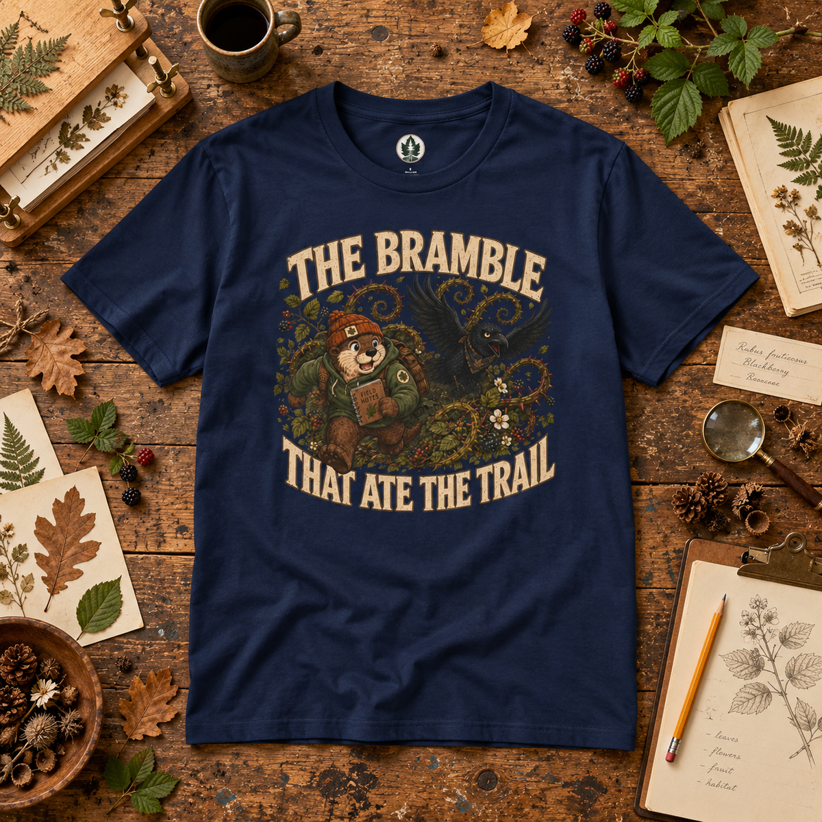 The Bramble That Ate the Trail Otto and Echo T‑Shirt