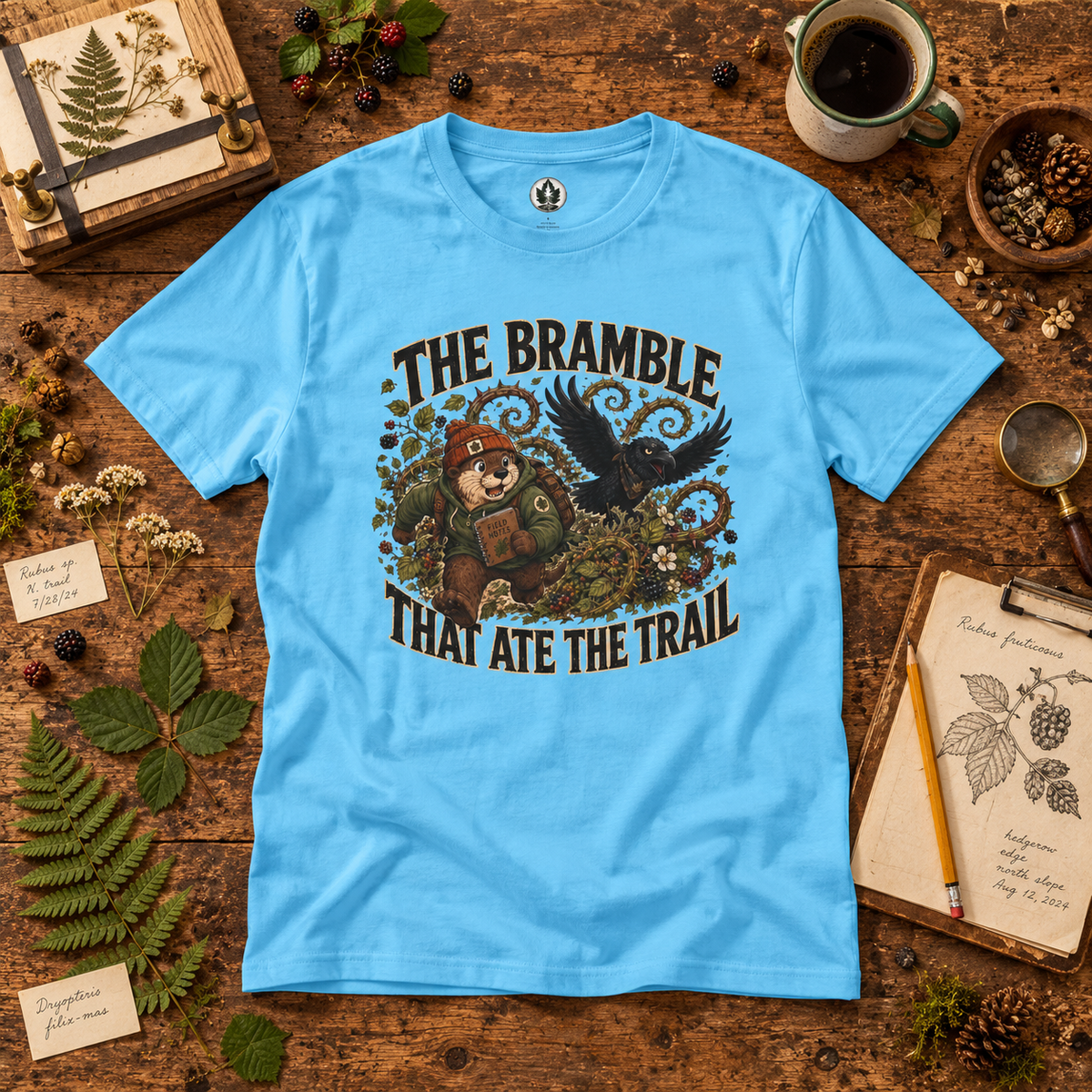 The Bramble That Ate the Trail Otto and Echo T‑Shirt