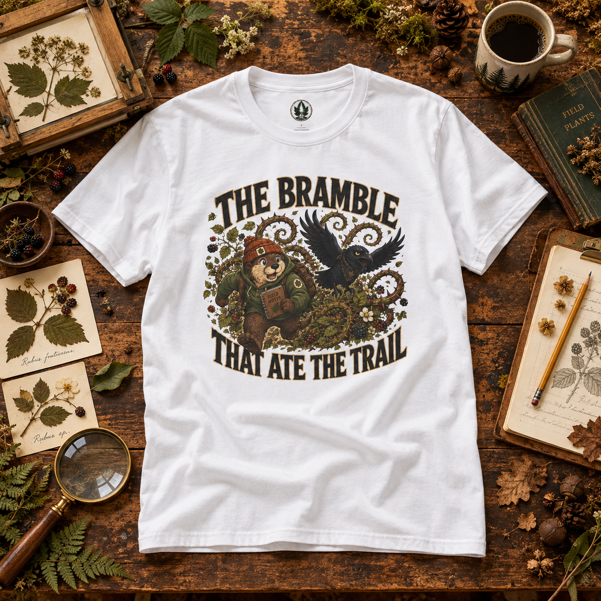The Bramble That Ate the Trail Otto and Echo T‑Shirt