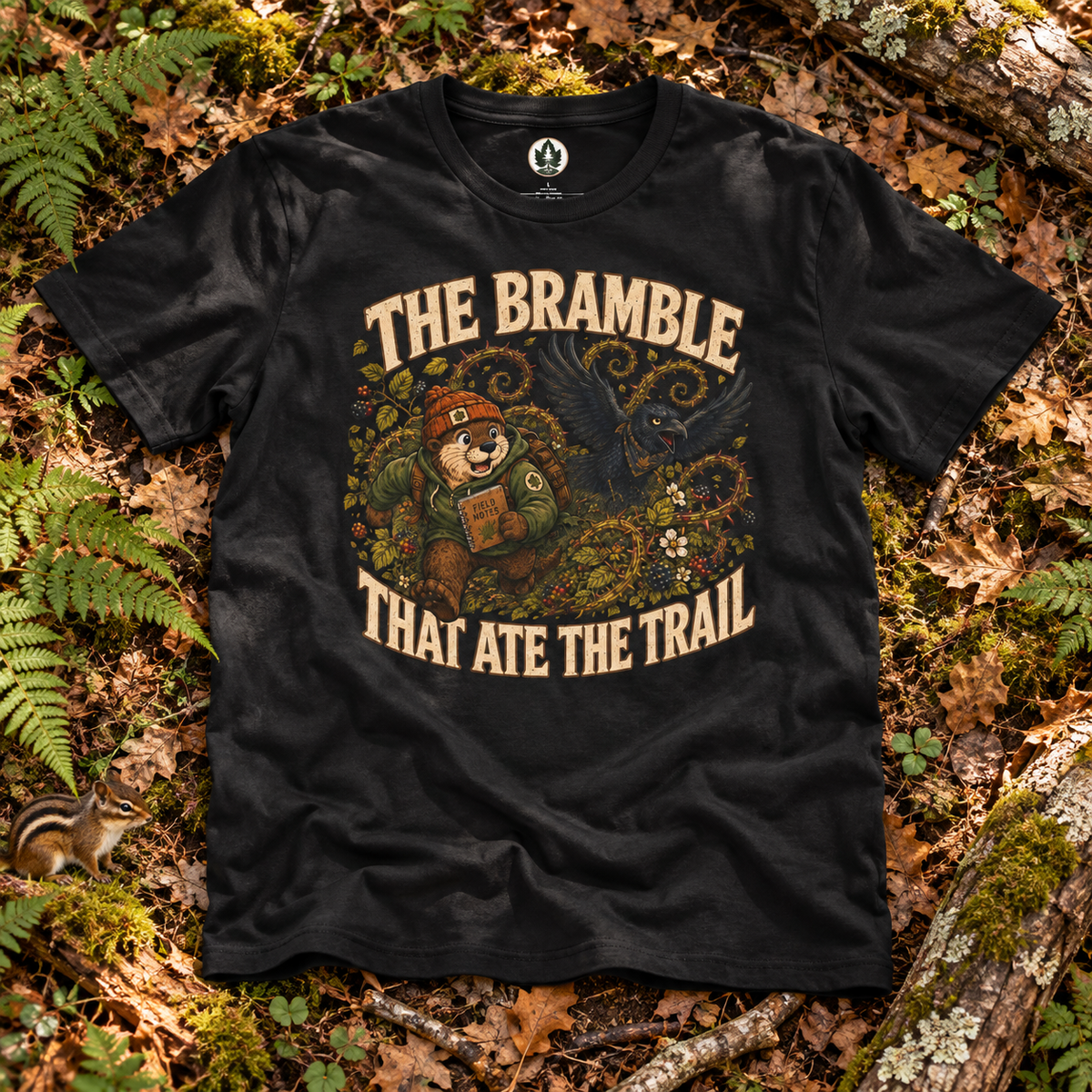 The Bramble That Ate the Trail Otto and Echo T‑Shirt
