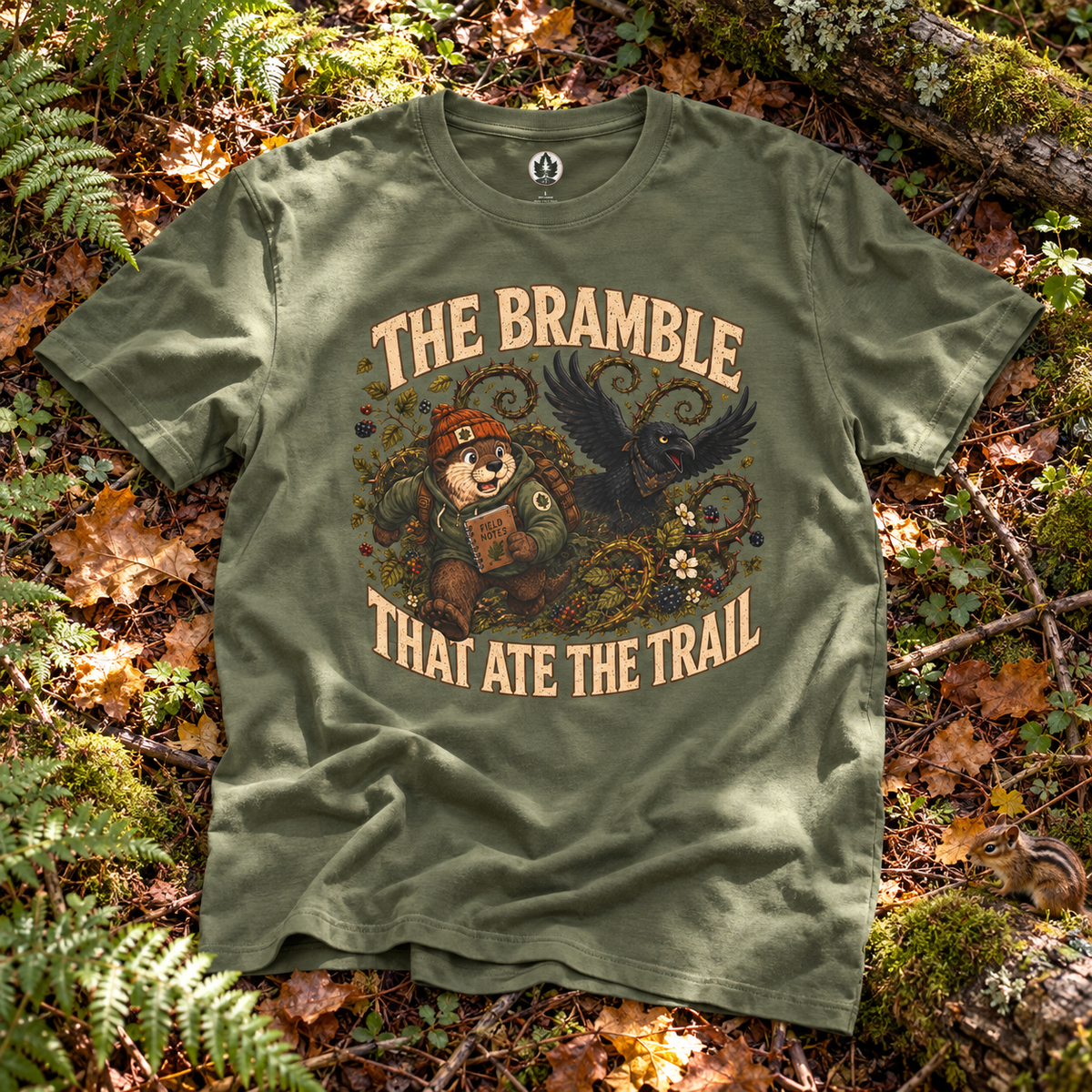 The Bramble That Ate the Trail Otto and Echo T‑Shirt
