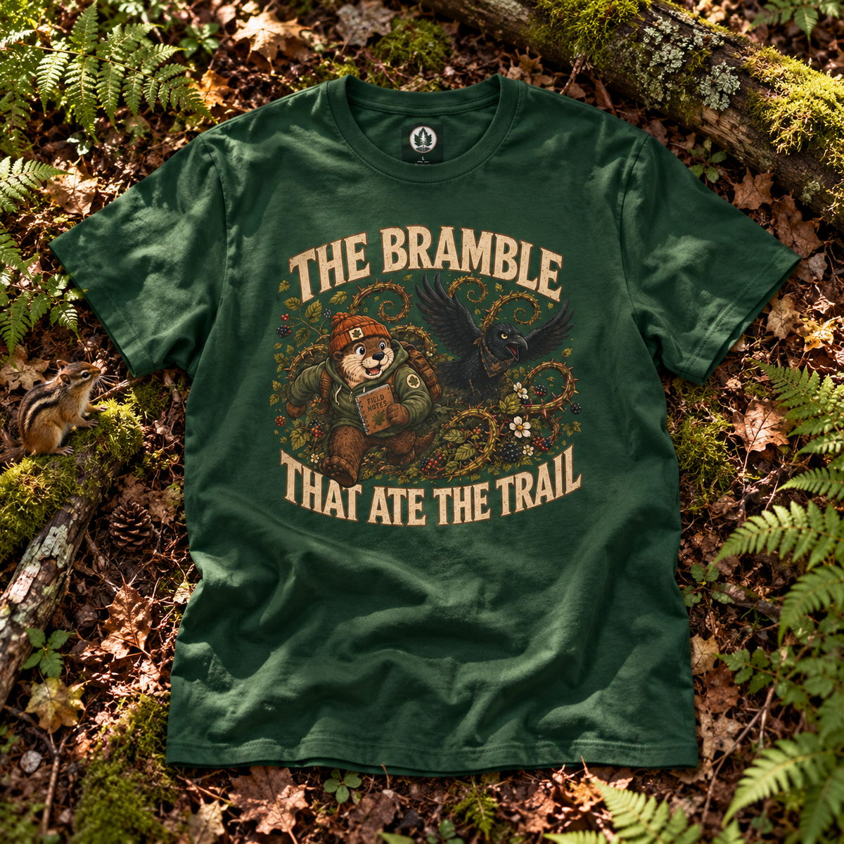The Bramble That Ate the Trail Otto and Echo T‑Shirt