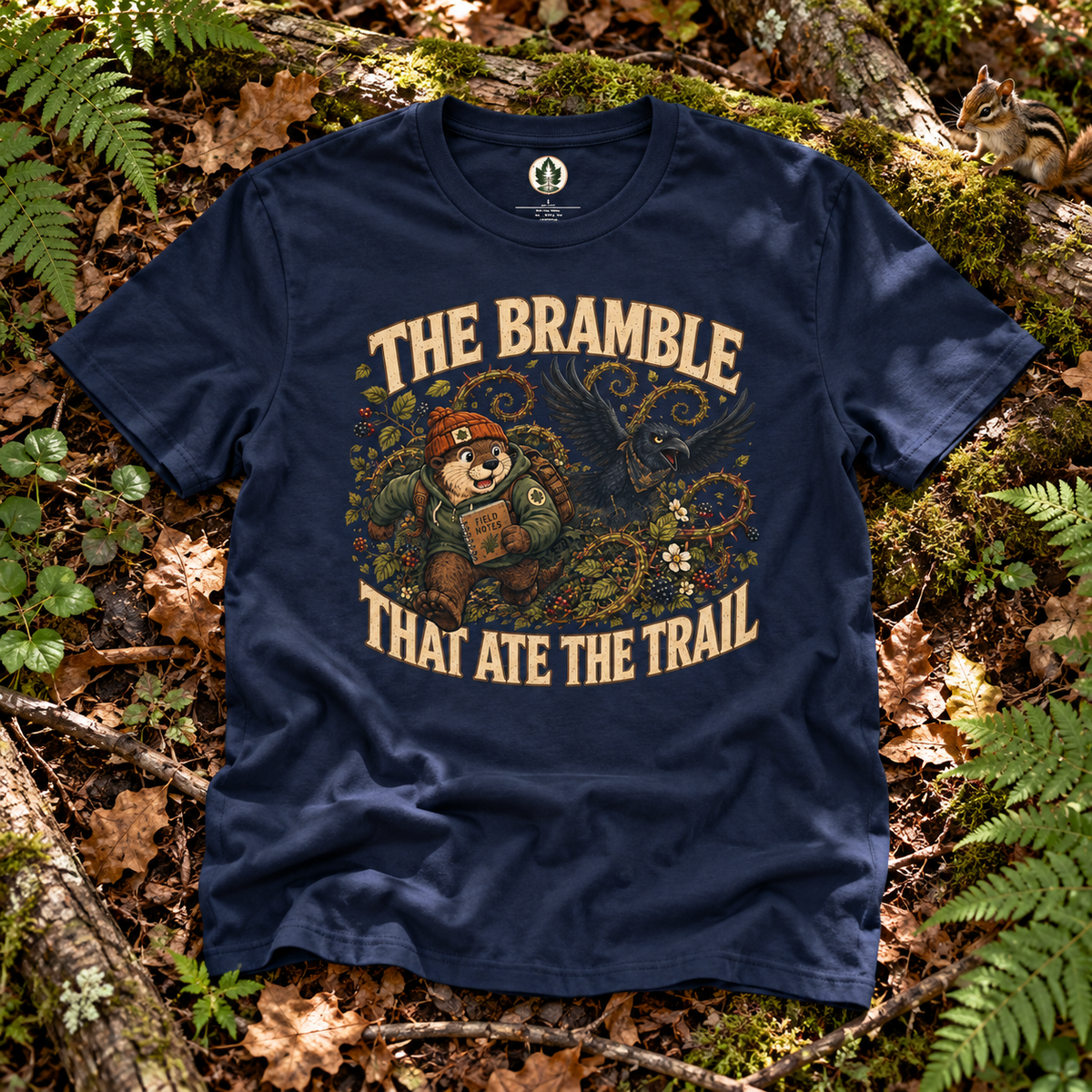 The Bramble That Ate the Trail Otto and Echo T‑Shirt