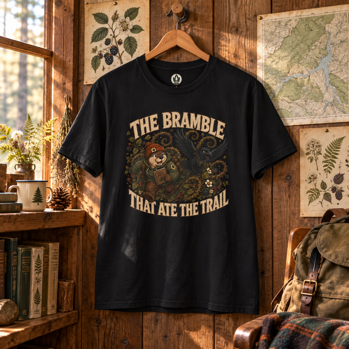 The Bramble That Ate the Trail Otto and Echo T‑Shirt