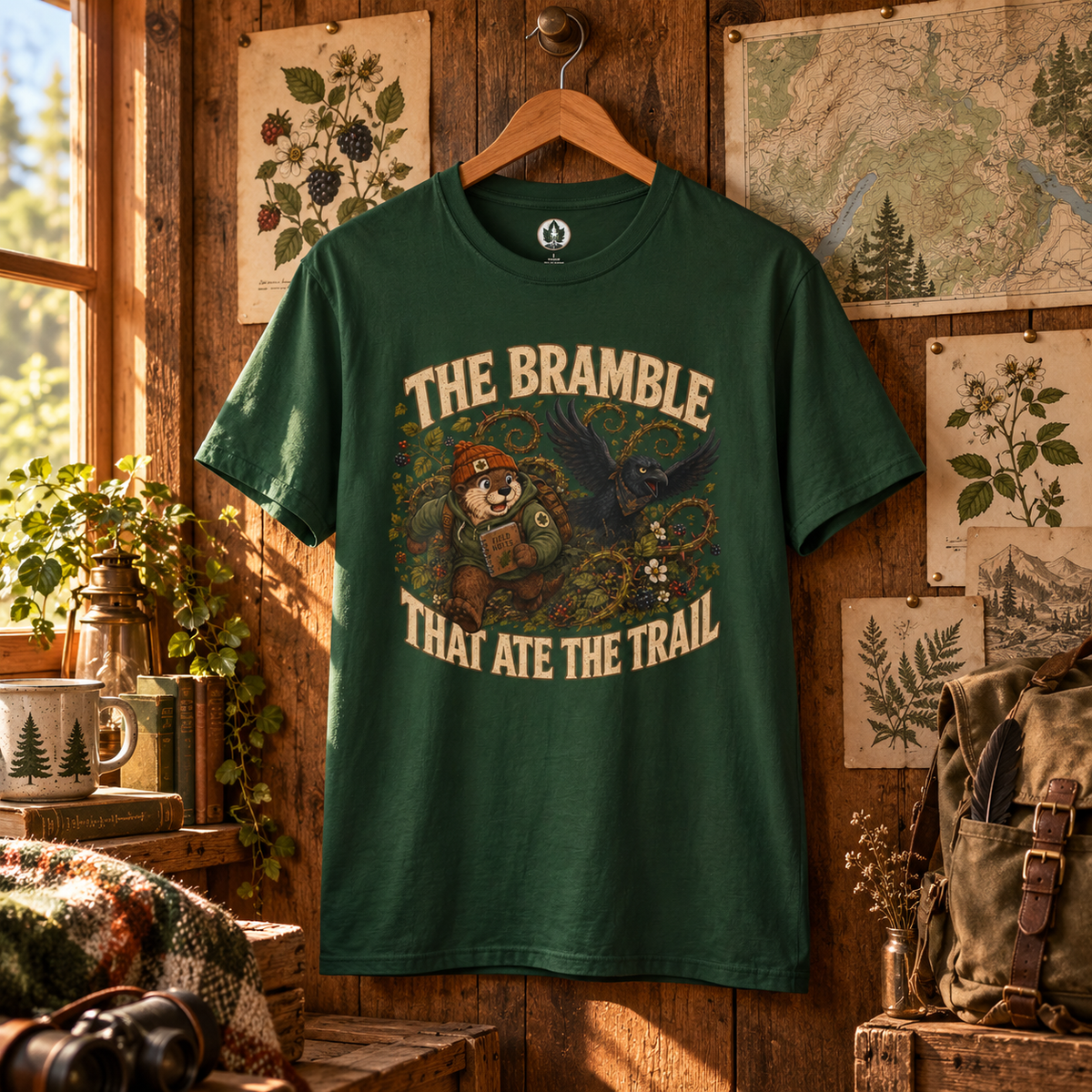 The Bramble That Ate the Trail Otto and Echo T‑Shirt