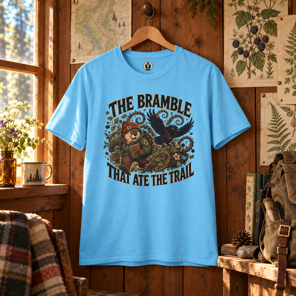 The Bramble That Ate the Trail Otto and Echo T‑Shirt