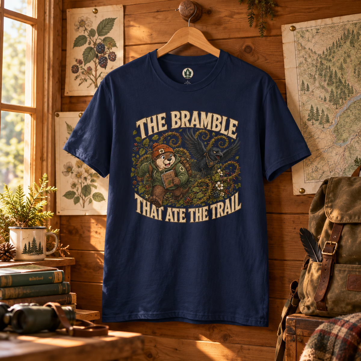 The Bramble That Ate the Trail Otto and Echo T‑Shirt