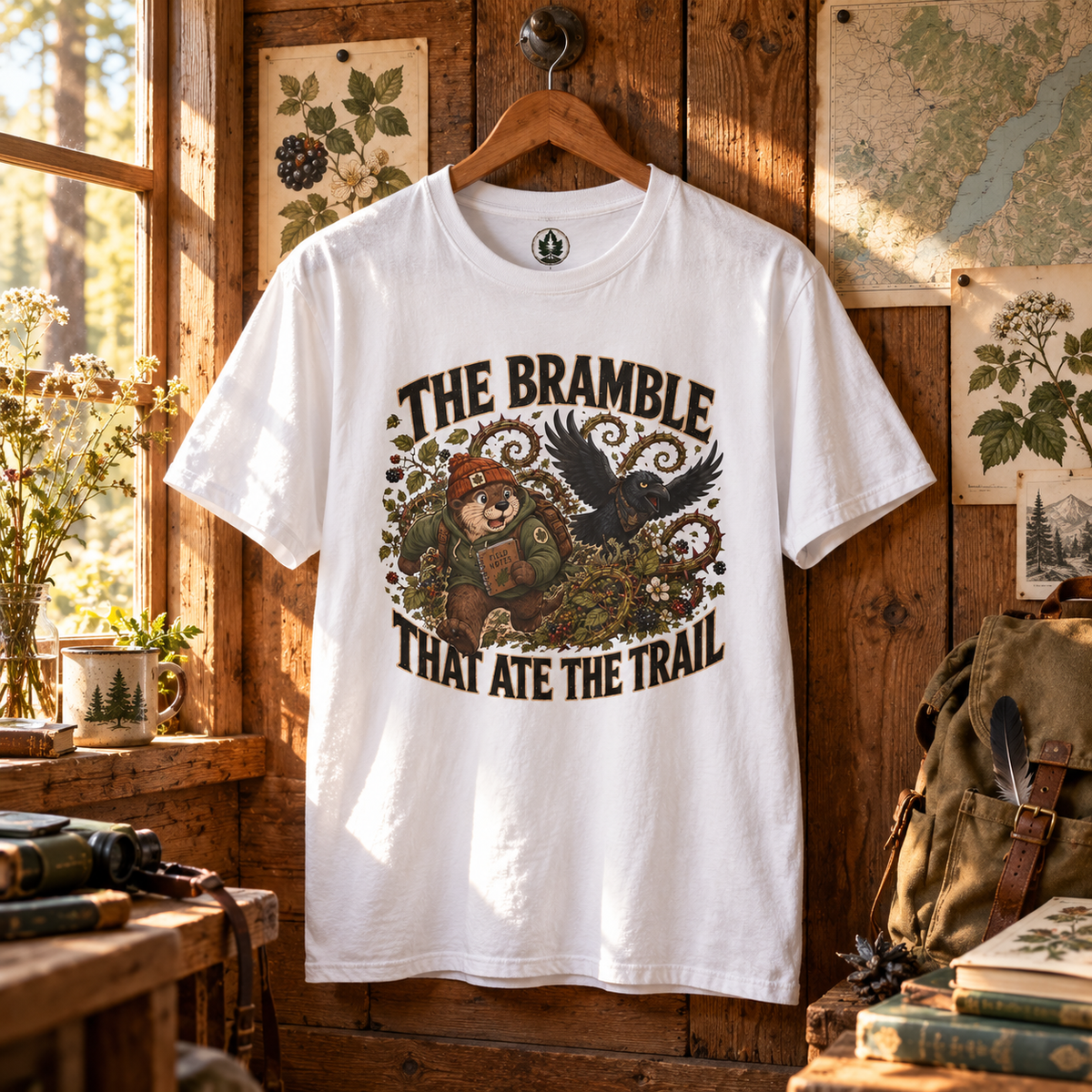 The Bramble That Ate the Trail Otto and Echo T‑Shirt