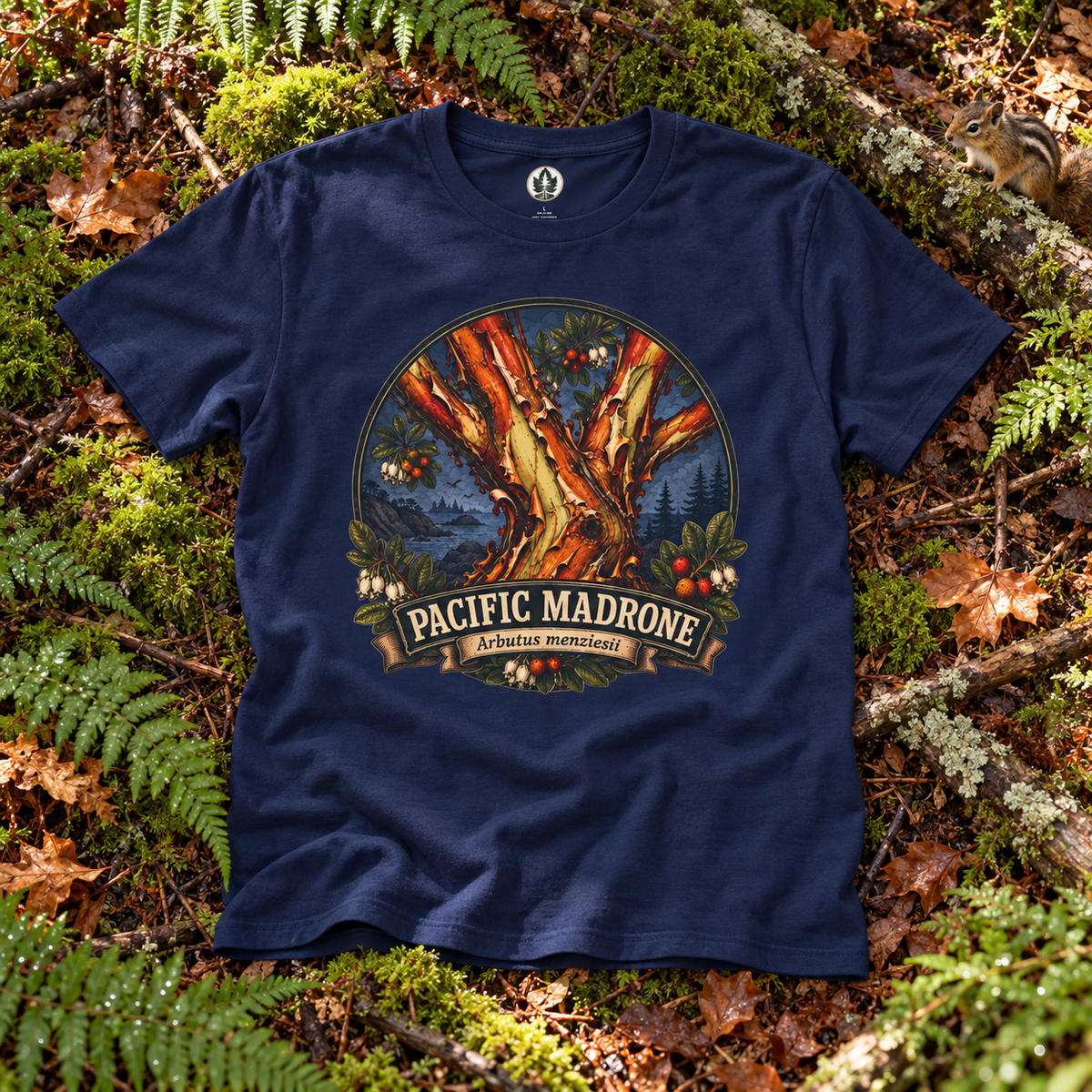 Pacific Madrone, Arbutus menziesii Version 2 T‑Shirt