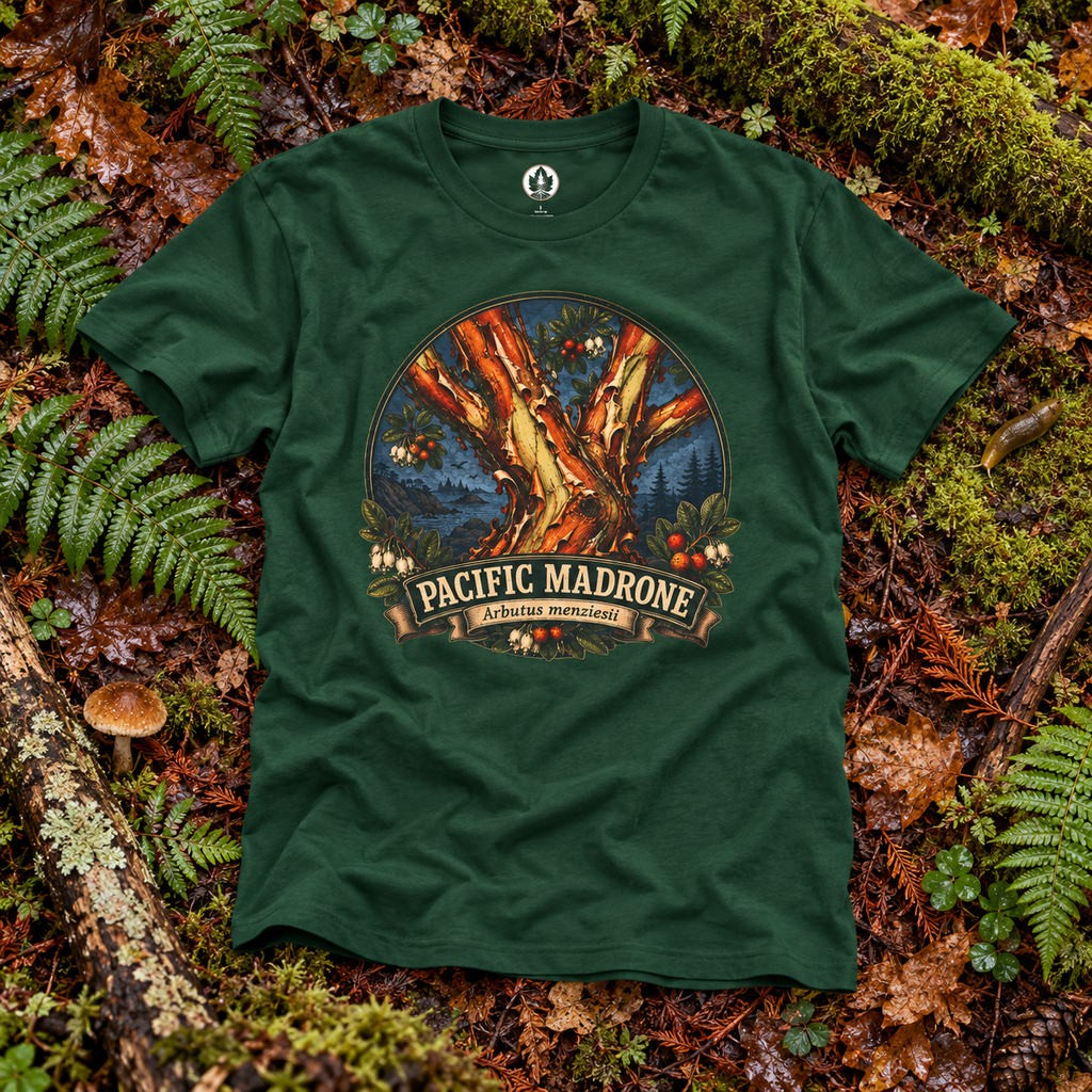 Pacific Madrone, Arbutus menziesii Version 2 T‑Shirt