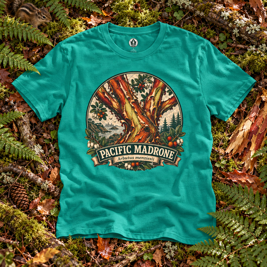 Pacific Madrone, Arbutus menziesii Version 2 T‑Shirt
