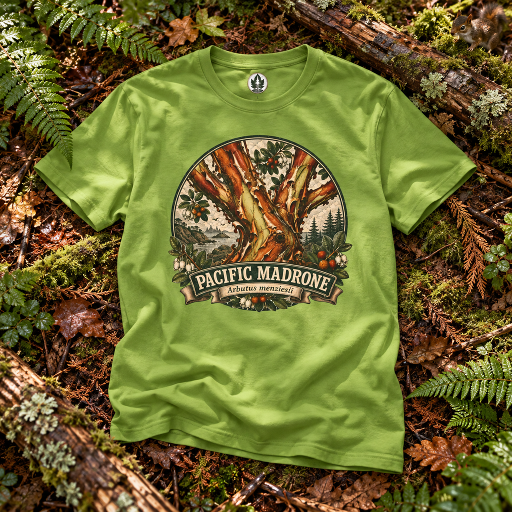 Pacific Madrone, Arbutus menziesii Version 2 T‑Shirt