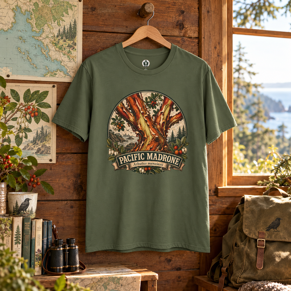 Pacific Madrone, Arbutus menziesii Version 2 T‑Shirt
