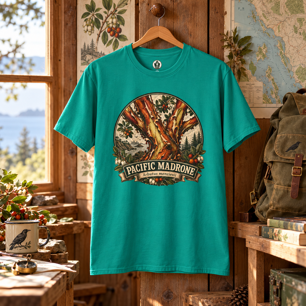 Pacific Madrone, Arbutus menziesii Version 2 T‑Shirt