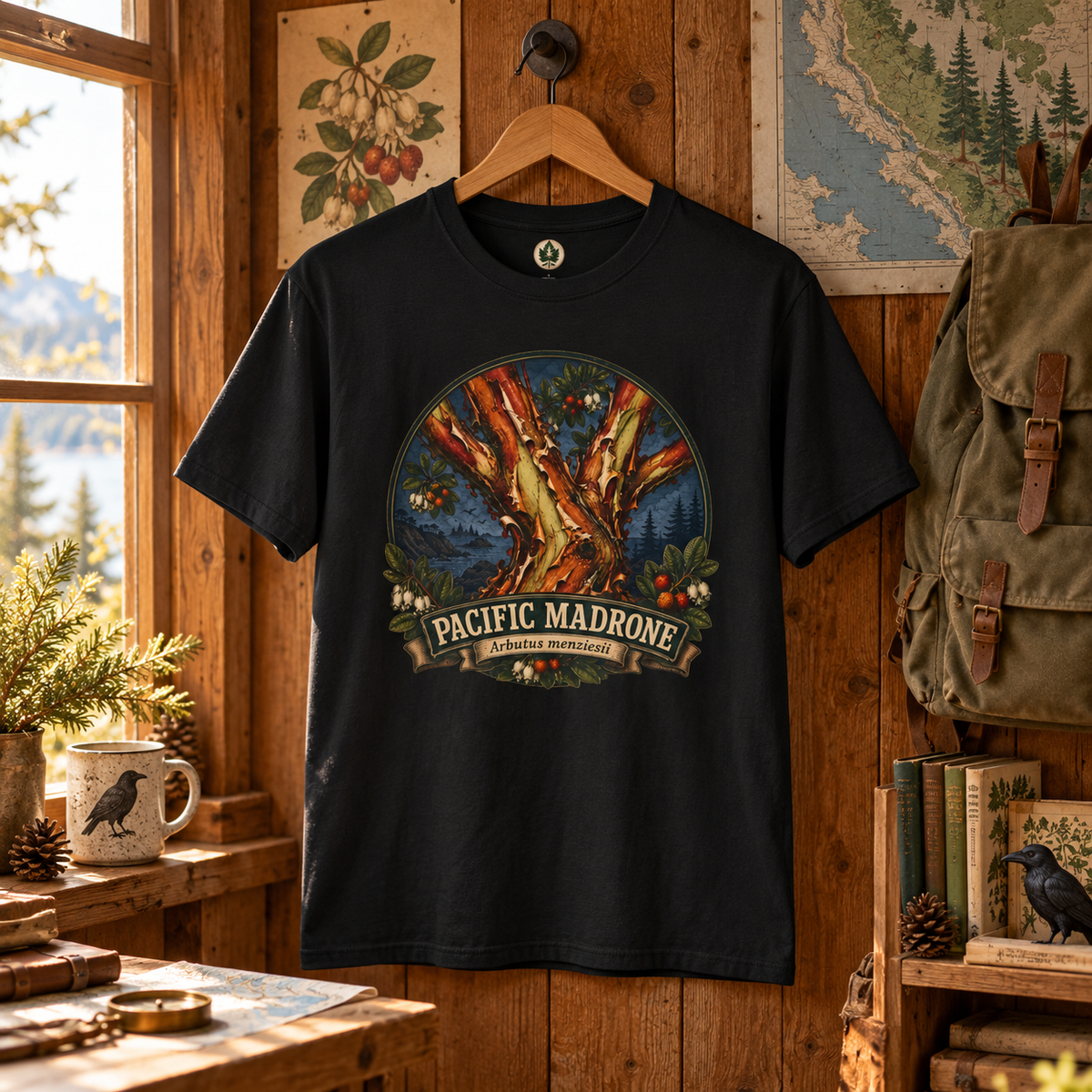 Pacific Madrone, Arbutus menziesii Version 2 T‑Shirt