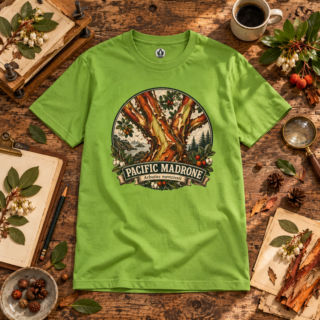 Pacific Madrone, Arbutus menziesii Version 2 T‑Shirt