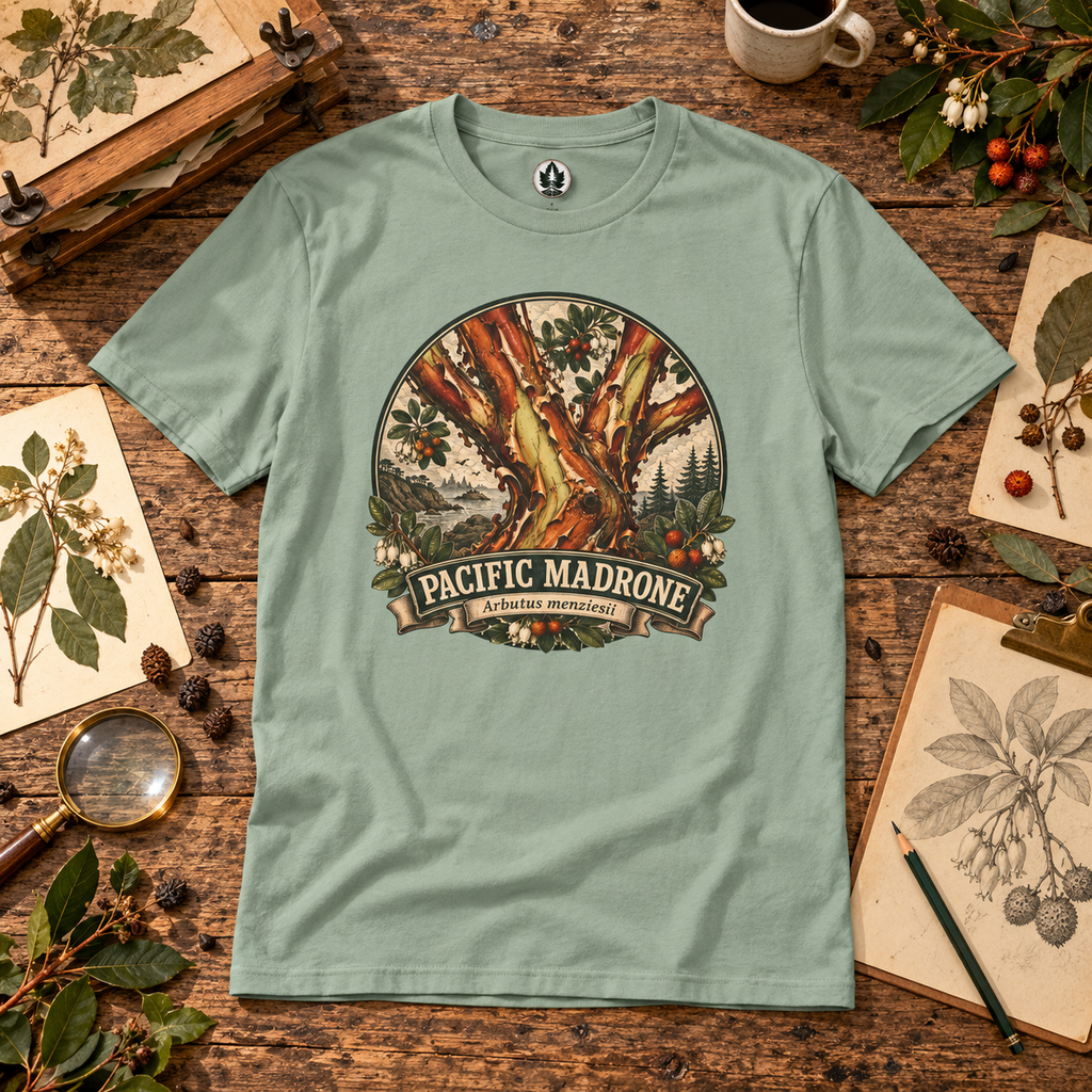 Pacific Madrone, Arbutus menziesii Version 2 T‑Shirt