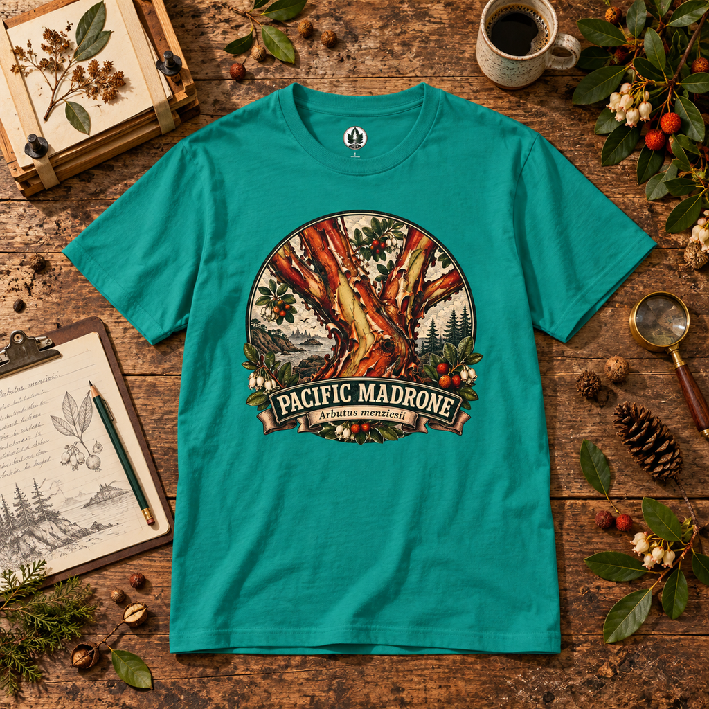 Pacific Madrone, Arbutus menziesii Version 2 T‑Shirt
