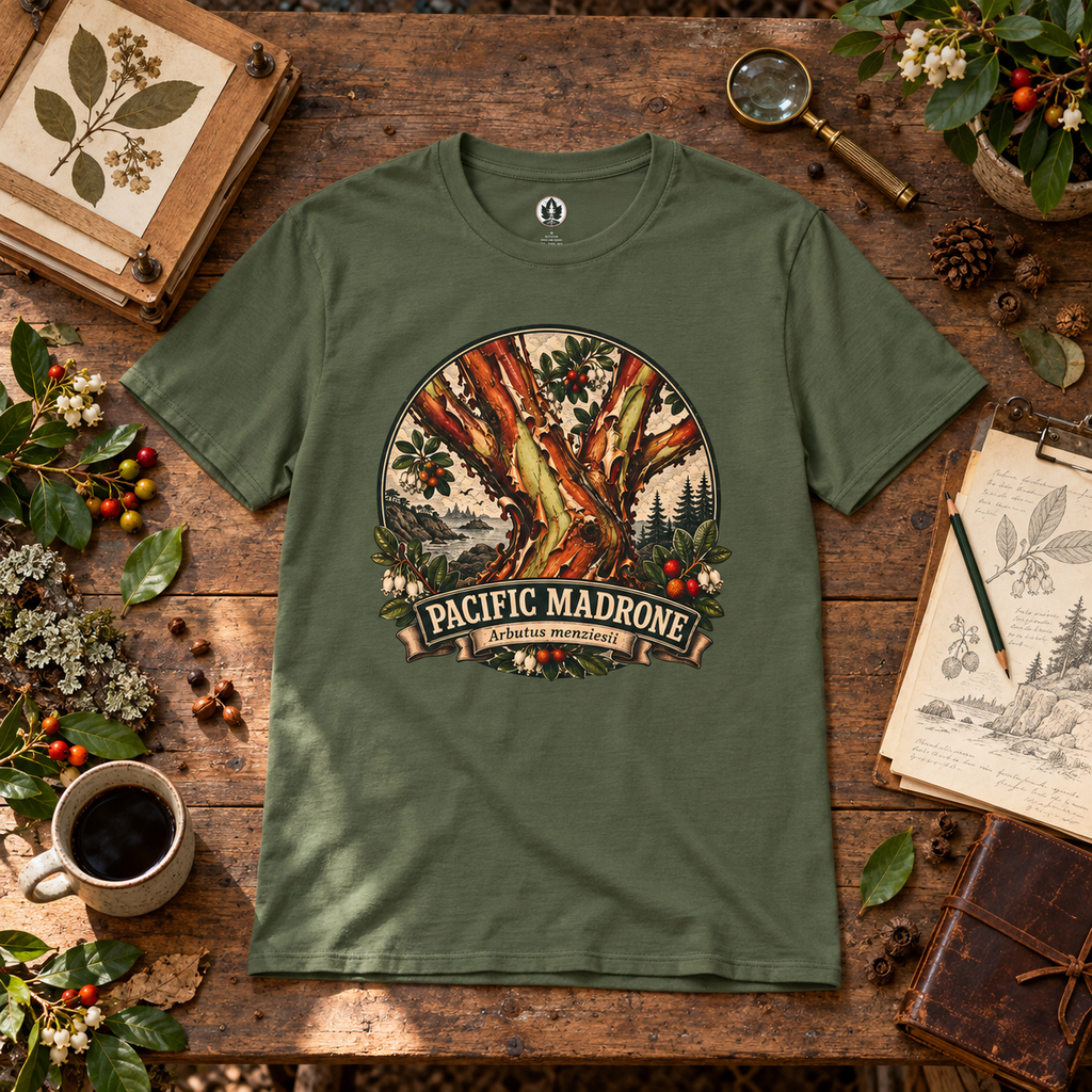 Pacific Madrone, Arbutus menziesii Version 2 T‑Shirt