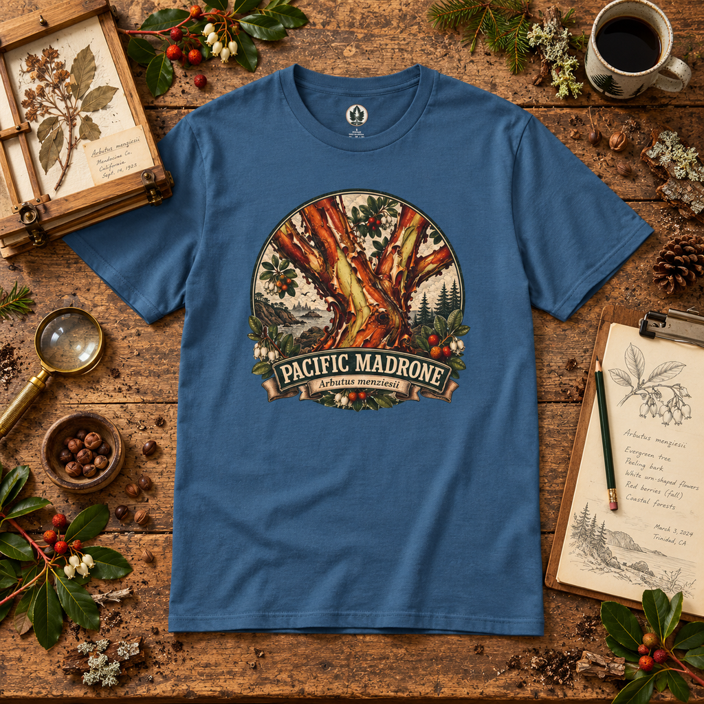 Pacific Madrone, Arbutus menziesii Version 2 T‑Shirt