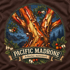 Pacific Madrone, Arbutus menziesii Version 2 T‑Shirt