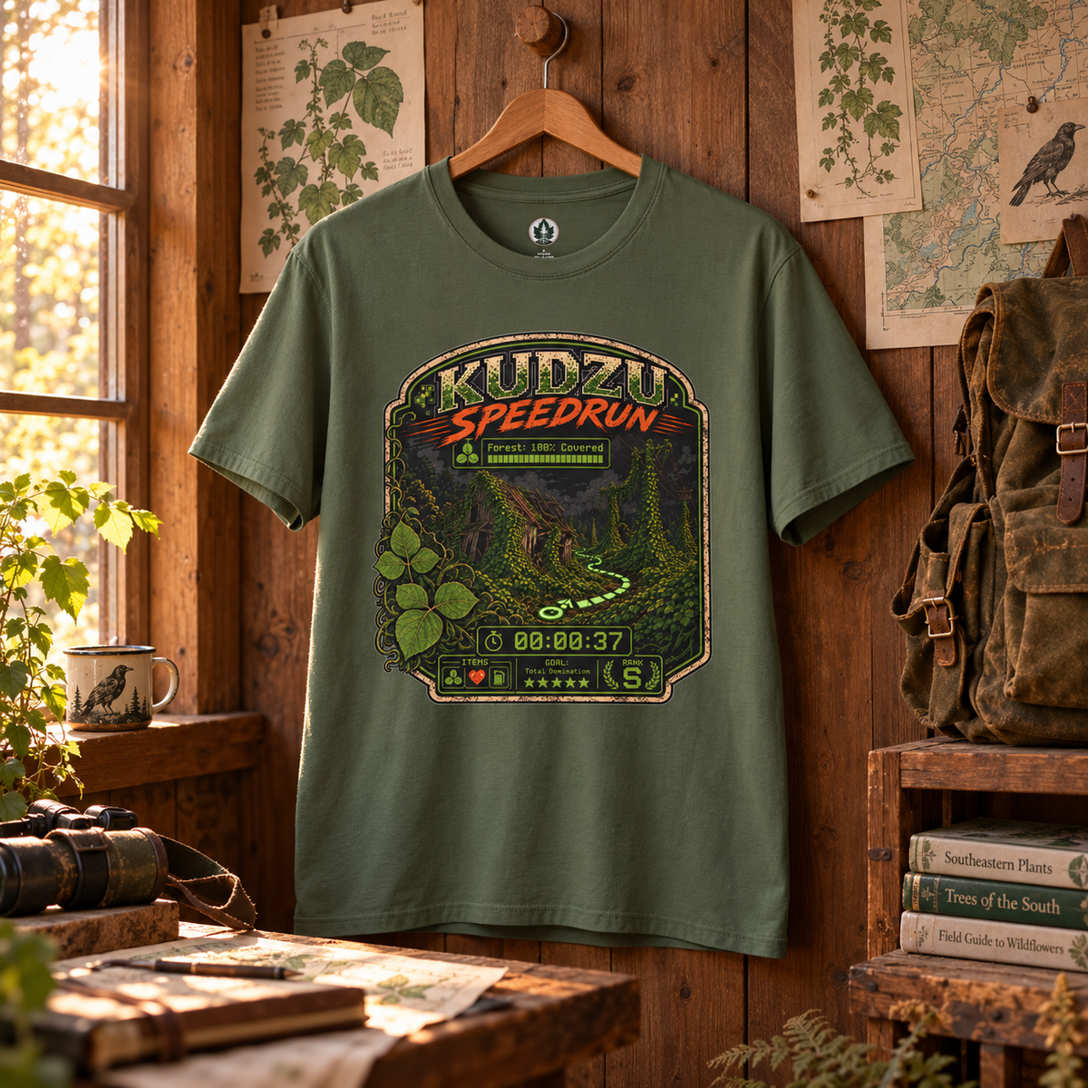 Kudzu Speedrun Version 1 T‑Shirt