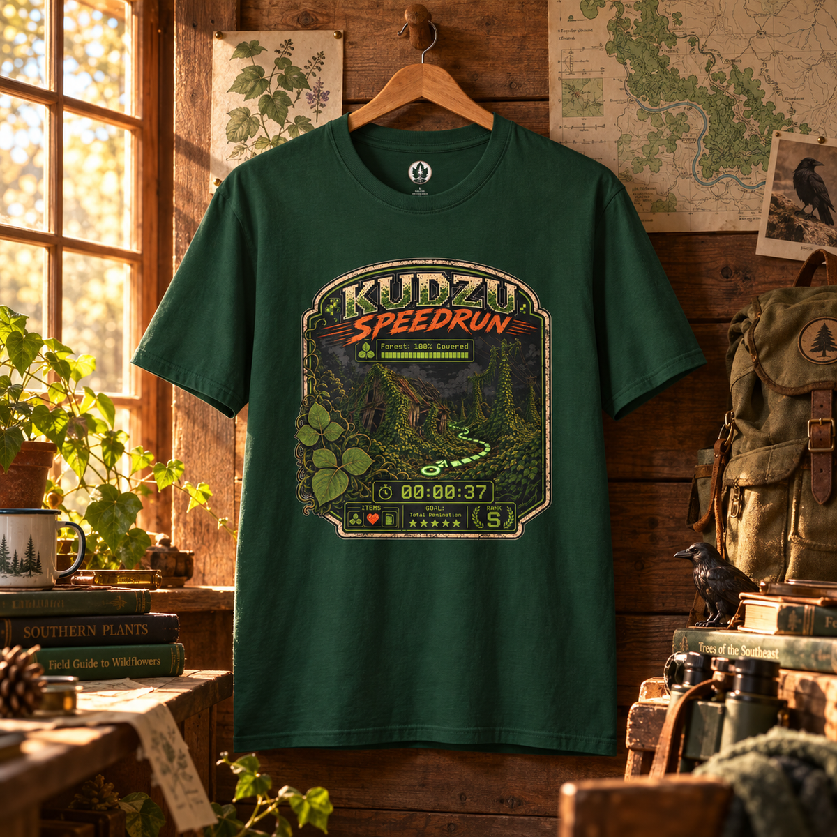 Kudzu Speedrun Version 1 T‑Shirt