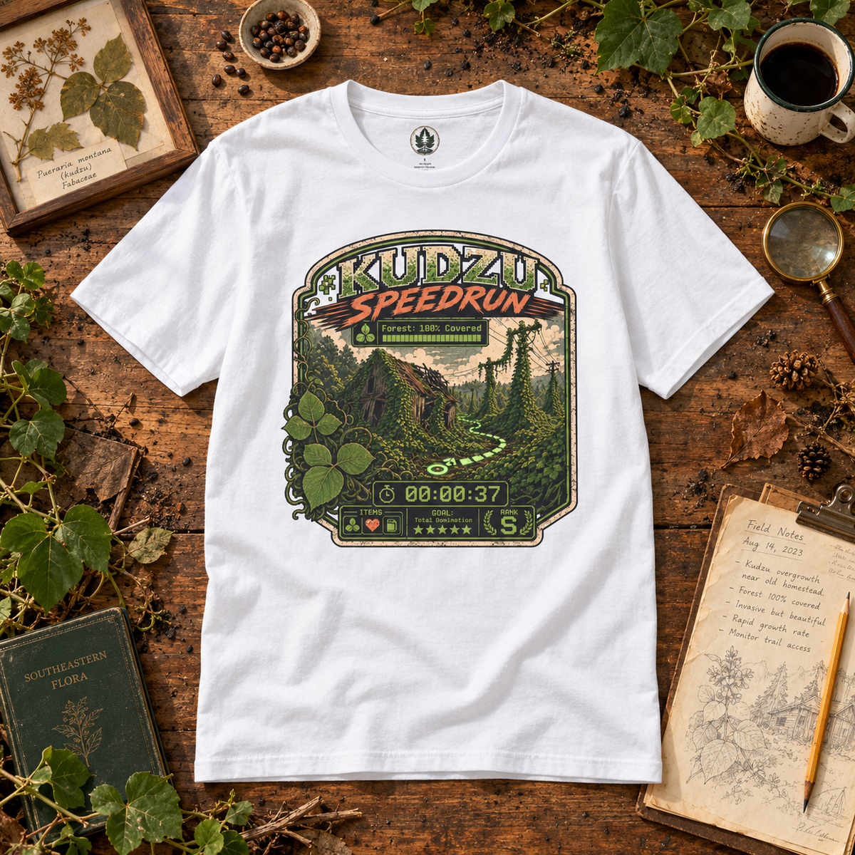 Kudzu Speedrun Version 1 T‑Shirt