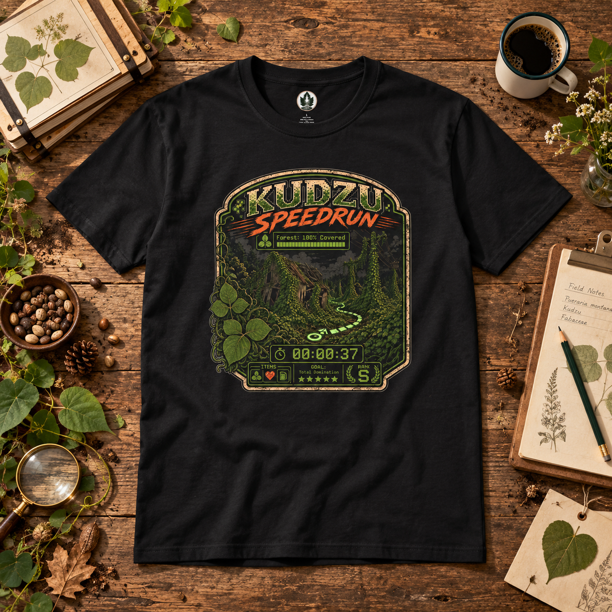 Kudzu Speedrun Version 1 T‑Shirt