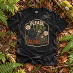 Please Leaf Me Alone (This is Why I Work Alone) Version 3 T‑Shirt
