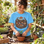 Mushroom Root Party Version 4 T‑Shirt