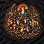 Mushroom Root Party Version 4 T‑Shirt