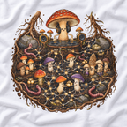 Mushroom Root Party Version 4 T‑Shirt