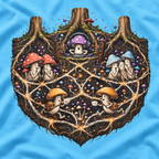 Mushroom Root Party Version 3 T‑Shirt