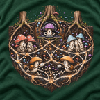 Mushroom Root Party Version 3 T‑Shirt
