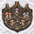 Mushroom Root Party Version 3 T‑Shirt
