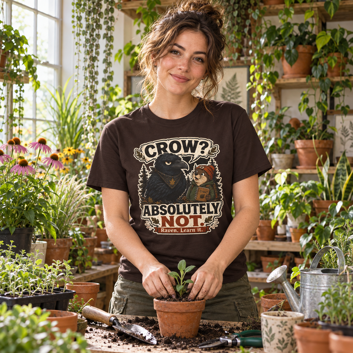 Crow, Absolutely Not Version 5 T‑Shirt