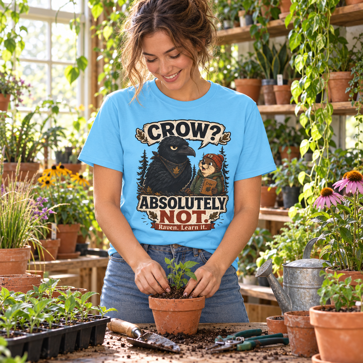 Crow, Absolutely Not Version 5 T‑Shirt