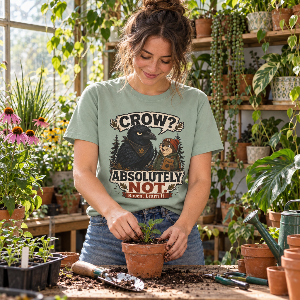 Crow, Absolutely Not Version 5 T‑Shirt