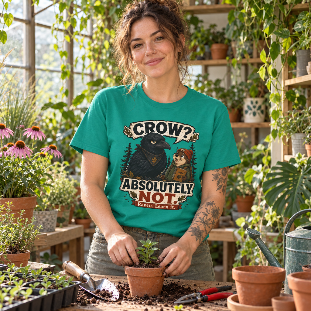 Crow, Absolutely Not Version 5 T‑Shirt