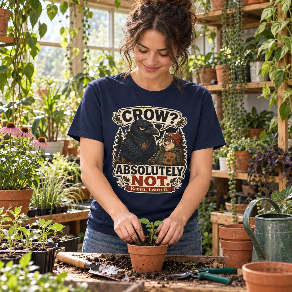 Crow, Absolutely Not Version 5 T‑Shirt