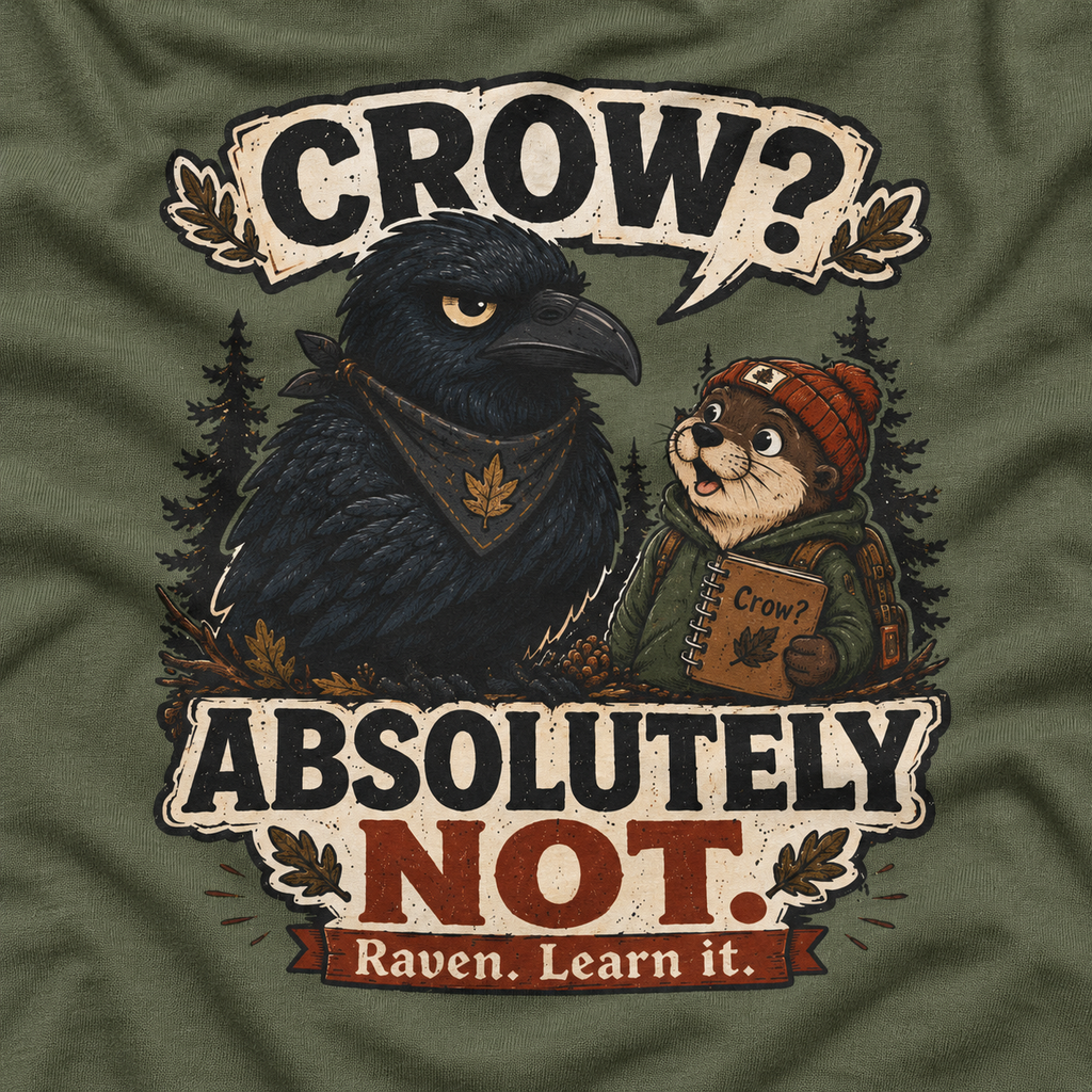 Crow, Absolutely Not Version 5 T‑Shirt