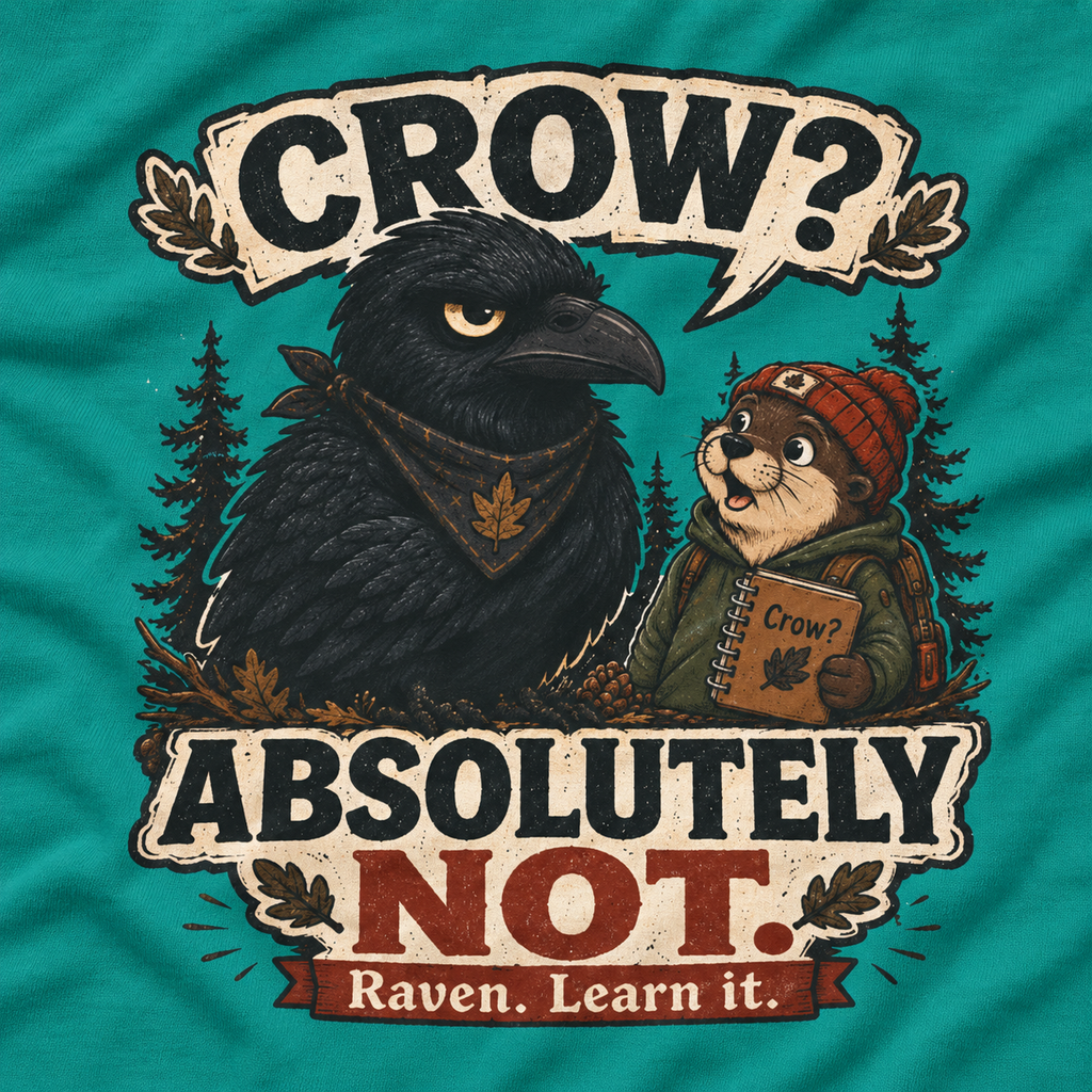 Crow, Absolutely Not Version 5 T‑Shirt